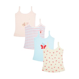 BODYCARE Girls Regular Fit Vest Dori Neck