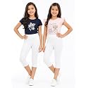 BODYCARE Girl39s Regular Fit Capri Pack Of