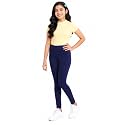 BODYCARE Girls Cotton Stretch Leggings Elastic Waist