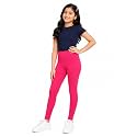 BODYCARE Girls Cotton Stretch Leggings Elastic Waist