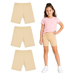 BODYCARE Girls Solid Shorty 100 Cotton