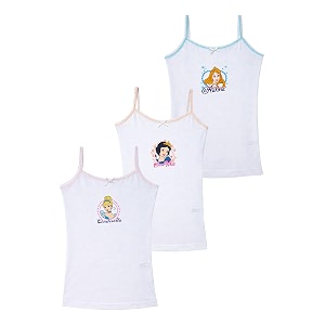 bodycare kids girl39s regular fit vest  100 cotton skin friendly  lightweight  sleeveless design  pack of 3 print
