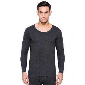 BODYCARE Mens Slim Fit Thermal Top Round