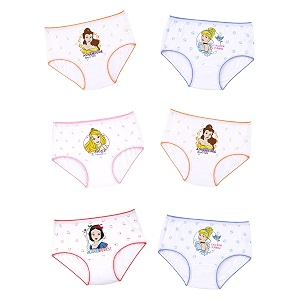 bodycare printed girls panties pack of 6  100 cotton  ultra soft breathable innerwear  skin friendly tagless comfort  ideal for school