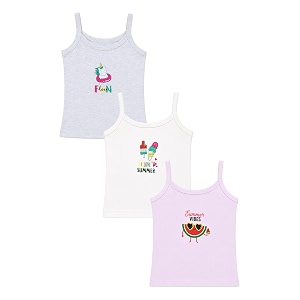 bodycare unisex baby vest sleeveless cotton baniyan  kid39s sando baniyan kids vest  soft amp breathable baby jabla toddler innerwear for boys amp girls cute prints  multicolor pack of 3