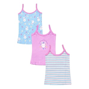 bodycare unisex baby vest sleeveless cotton baniyan  kid39s sando baniyan kids vest  soft amp breathable baby jabla toddler innerwear for boys amp girls cute prints  multicolor pack of 3