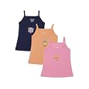 BODYCARE Unisex Baby Vest Sleeveless Cotton Baniyan | Kid's Sando Baniyan, Kids Vest | Soft &amp; Breathable Baby Jabla |Toddler Innerwear for Boys &amp; Girls, Cute Prints | Multicolor| Pack of 3