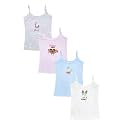 BODYCARE Unisex Baby Vest Sleeveless Cotton Baniyan | Kid's Sando Baniyan, Kids Vest | Soft &amp; Breathable Baby Jabla |Toddler Innerwear for Boys &amp; Girls, Cute Prints | Multicolor| Pack of 3