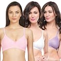 BODYCARE Women39s Cotton Seamless Cup Bra -