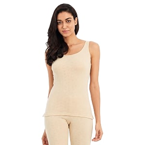 bodycare women39s slim fit thermal tops round neck sleeveless pack of 1