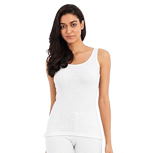 bodycare women39s slim fit thermal tops round neck sleeveless pack of 1
