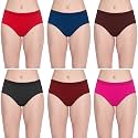 BODYCARE Women Cotton Seamfree 6 pcs Panty Pack in
