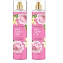 Bodycology Long-Lasting Fragrance Body Mist, Pink Vanilla Wish, 8 fl oz (Pack of 2)