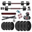 Bodyfit Adjustable Dumbbells Weights Plates Fitness Home