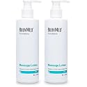 BodyMed Formulations Massage Lotion, 8 oz. – Fragrance-Free, All-Natural Lotion for Massage Therapy – Leaping Bunny Certified – with Arnica Extract &amp; Jojoba – Non-Staining, &amp; Paraben Free (Pack of 2)