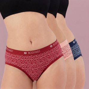 Bodymist Women Hipster Multicolor Panty