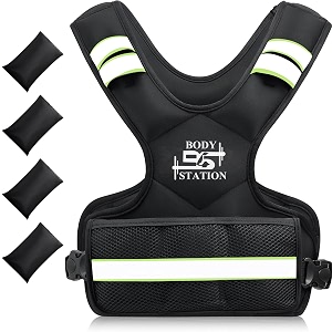 neoprene adjustable weighted vest for men amp women  durable amp comfortable workout vest for fitness running crossfit strength training amp cardio  heavy-duty design for home amp gym use