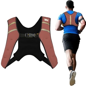 neoprene weighted vest for men amp women  durable amp comfortable workout vest for fitness running crossfit strength training amp cardio  heavy-duty design for home amp gym use