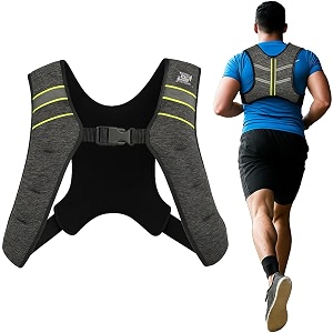 neoprene weighted vest for men amp women  durable amp comfortable workout vest for fitness running crossfit strength training amp cardio  heavy-duty design for home amp gym use