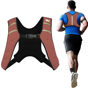 neoprene weighted vest for men amp women  durable amp comfortable workout vest for fitness running crossfit strength training amp cardio  heavy-duty design for home amp gym use