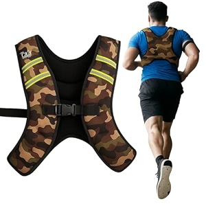neoprene weighted vest for men amp women  durable amp comfortable workout vest for fitness running crossfit strength training amp cardio  heavy-duty design for home amp gym use