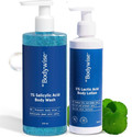 Be Bodywise 1% Salicylic Acid Body Wash & 5% Lactic Acid Body Lotion - Back Acne (2 x 0.29 L)