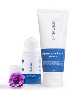 be bodywise pigmentation kit - flora fragrance  for even-toned  smooth underarm 2 items in the set