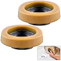 boeemi Thick Toilet Wax Ring 2 Pack Fits 3-4 Inch Lines, Universal Fit