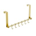 BOF Heavy Duty Over The Door Hooks, Moving 6 Door Hooks for Hanging, Over the Door Hanger Organizer for Bathroom