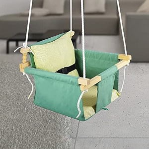 swing for kids  jhula for kids  jhula for baby  baby swing hanging indoor outdoor  baby garden swing with 1 pillows 6 months to 3 years up to 20 kg