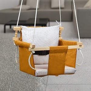 swing for kids  jhula for kids  jhula for baby  baby swing hanging indoor outdoor  baby garden swing with 1 pillows 6 months to 3 years up to 20 kg