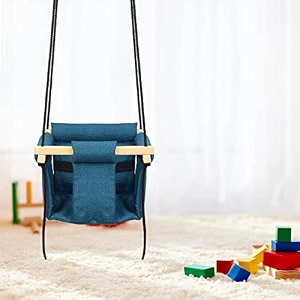 baby swing for indooroutdoor use - kids jhula garden swing hanging cradle for toddlers 6-36 months