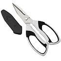 BoFuYuan Utility Scissors All Purpose heavy duty 8-Inch White