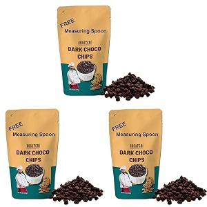BOGATCHI Dark Chocolate Chips for Decoration -