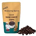 BOGATCHI Dark Chocolate Chips for Decoration 