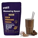 BOGATCHI Dutched and Natural Drinking Keto Chocolate, Gluten Free - Raw - No Sugar - Vegan - Dark Unsweetened Drinking Cocoa Powder, 200g , Free Measuring Spoon
