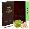 BOGATCHI Premium 99% Dark Chocolate | Apple | Real Cocoa Intense Dark Chocolate, 80 gm