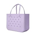 BOGG BAG Original Large Tote – 19” x 14” x 9” – Durable, Washable, Tip-proof – Beach, Pool, Boat, Work, Sports (Lilac Shimmer)