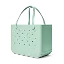 BOGG BAG Original Large Tote – 19” x 14” x 9” – Durable, Washable, Tip-proof – Beach, Pool, Boat, Work, Sports (Hey Look Ma, I Jade It!)