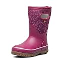 BOGS Grasp Kids Waterproof Rain Boots, Insulated Winter Snow Boots