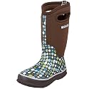 BOGS unisex-child Classic High Waterproof Insulated Rubber Neoprene Rain BootSnow Boot