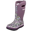 BOGS unisex-child Classic High Waterproof Insulated Rubber Neoprene Rain BootSnow Boot