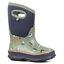BOGS unisex-child Classic High Waterproof Insulated Rubber Neoprene Rain BootSnow Boot