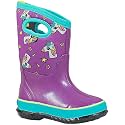 BOGS unisex-child Classic High Waterproof Insulated Rubber Neoprene Rain BootSnow Boot