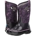 BOGS unisex-child Classic High Waterproof Insulated Rubber Neoprene Rain BootSnow Boot
