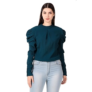 BoheeWohee Casual Textured Top