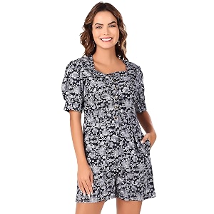 boheewohee jumpsuit with front snap button closure  one piece outfit for women  short dress for women  women dresses  mini jumpsuit  denim short-length jumpsuit dresses for women