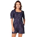 BoheeWohee Jumpsuit with Front Snap Button Closure | One Piece Outfit for Women | Short Dress for Women | Women Dresses | Mini Jumpsuit | Denim Short-Length Jumpsuit| Dresses for Women