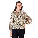 BoheeWohee Womens Full Sleeves Casual Satin Top