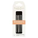BOHIN France Tapestry Needles Set - Nickel-Plated, Blunt Point Needles for Embroidering and Sewing Projects, Steel, No.16-5 Needles
